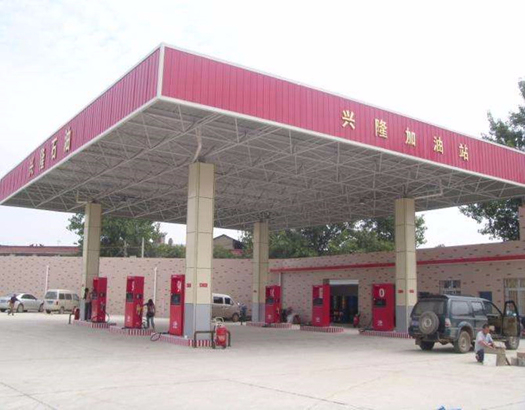 加油站網(wǎng)架加工工程