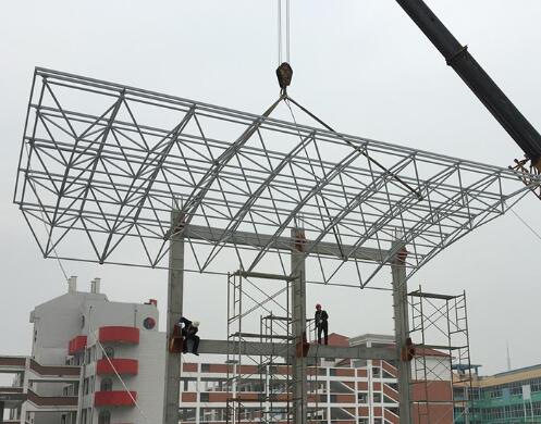 網(wǎng)架加工整體安裝空中移位